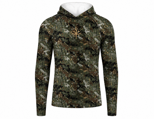 Faded Fern Long Sleeve Hoodie